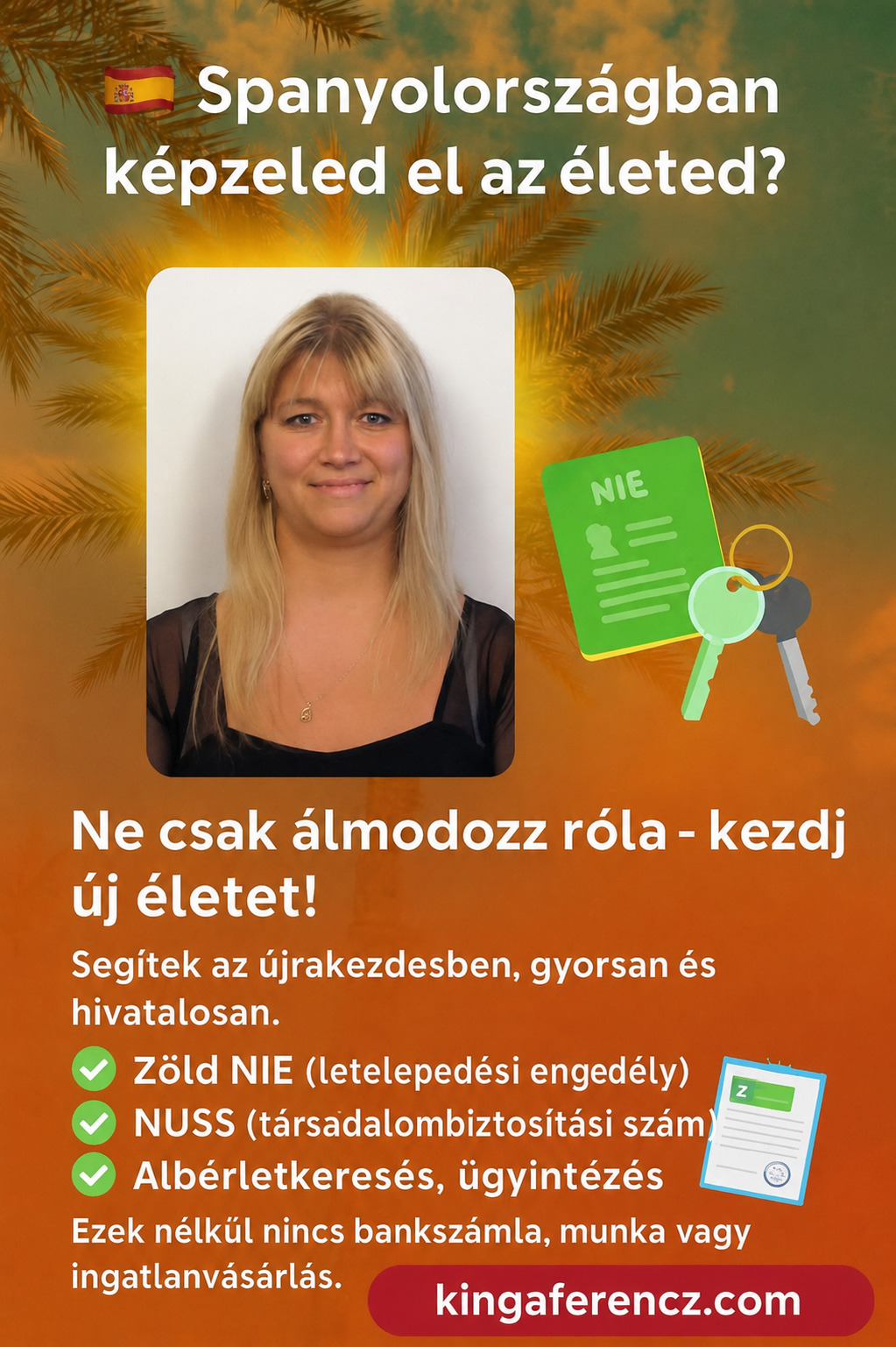 Spanyolországi újrakezdés és NIE ügyintézés